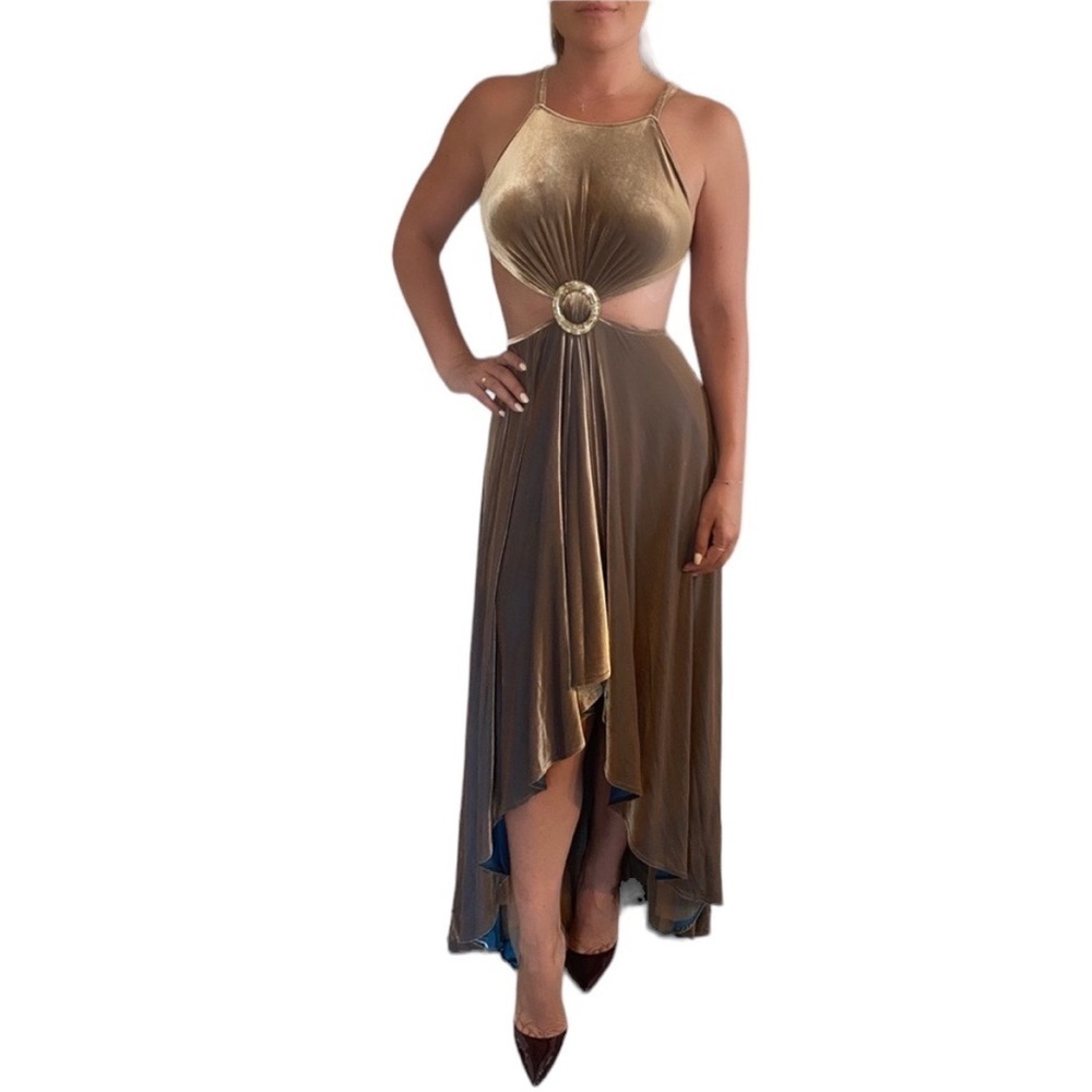 Jovani Velvet Gown